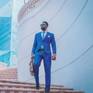 businessman with briefcase