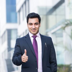 business man in suit